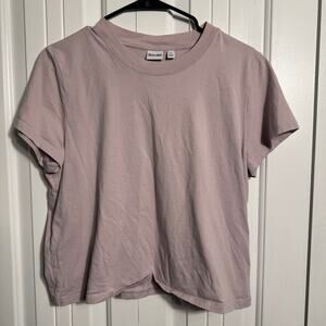 Aritzia Light Pink Short Sleeve Tee
